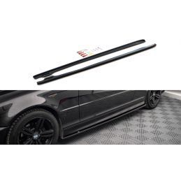 Maxton Side Skirts Diffusers V.2 BMW 3 Coupe M-Pack E46 Gloss Black, Nouveaux produits maxton-design