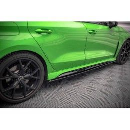 Maxton Street Pro Side Skirts Diffusers Audi RS3 Sedan 8Y Black, Nouveaux produits maxton-design