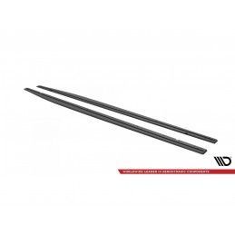 Maxton Street Pro Side Skirts Diffusers Audi RS3 Sedan 8Y Black, Nouveaux produits maxton-design