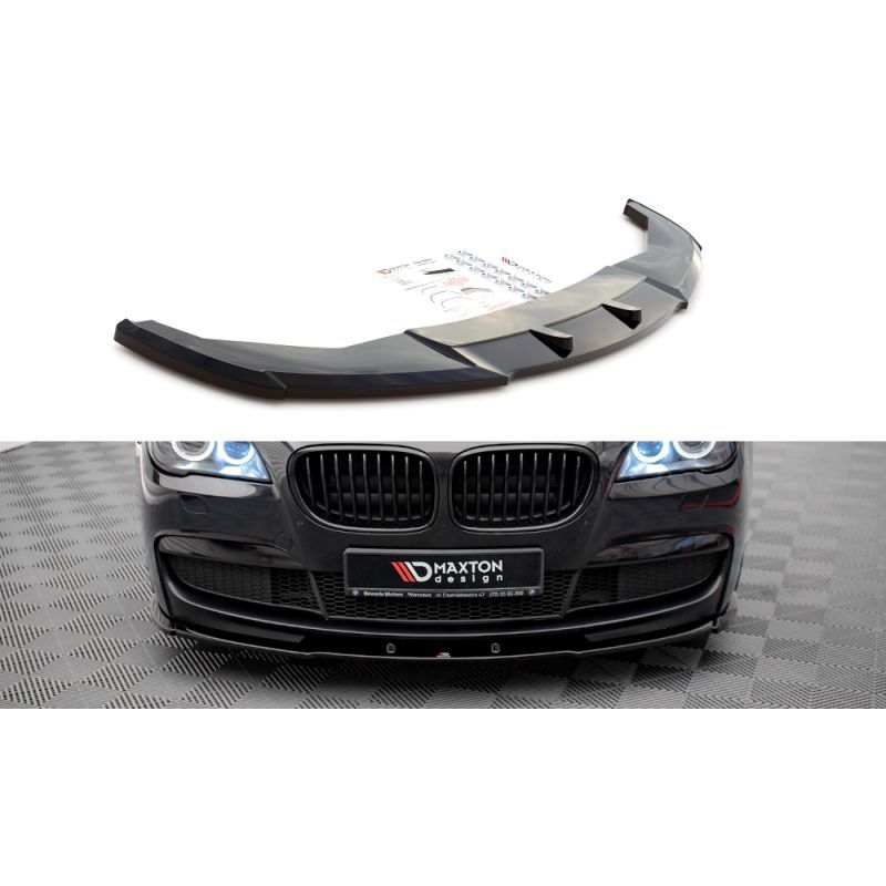 Maxton Front Splitter V.1 BMW 7 M-Pack F01 Gloss Black, Nouveaux produits maxton-design