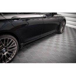 Maxton Side Skirts Diffusers BMW 7 M-Pack F01 Gloss Black, Nouveaux produits maxton-design