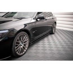 Maxton Side Skirts Diffusers BMW 7 M-Pack F01 Gloss Black, Nouveaux produits maxton-design