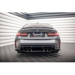 Maxton Street Pro Rear Diffuser BMW M3 G80 Red, Nouveaux produits maxton-design