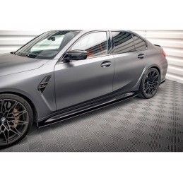 Maxton Side Skirts Diffusers V.1 BMW M3 G80 Gloss Black, Nouveaux produits maxton-design