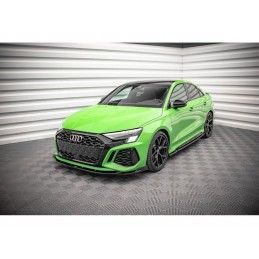 Maxton Front Splitter V.2 Audi RS3 8Y Gloss Black, Nouveaux produits maxton-design