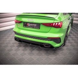 Maxton Central Rear Splitter Audi RS3 Sedan 8Y Gloss Black, Nouveaux produits maxton-design