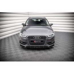 Maxton Front Splitter Audi A3 Sportback 8V Gloss Black, Nouveaux produits maxton-design