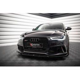 Maxton Front Splitter Audi A6 RS6 Look C7 Gloss Black, Nouveaux produits maxton-design