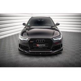 Maxton Front Splitter Audi A6 RS6 Look C7 Gloss Black, Nouveaux produits maxton-design