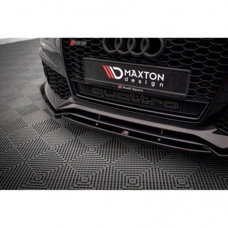 Maxton Front Splitter Audi A6 RS6 Look C7 Gloss Black, Nouveaux produits maxton-design