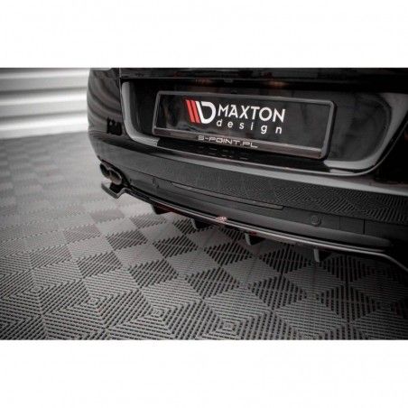 Maxton Central Rear Splitter (with vertical bars) Bentley Continental GT V8 S Mk2 Gloss Black, Nouveaux produits maxton-design