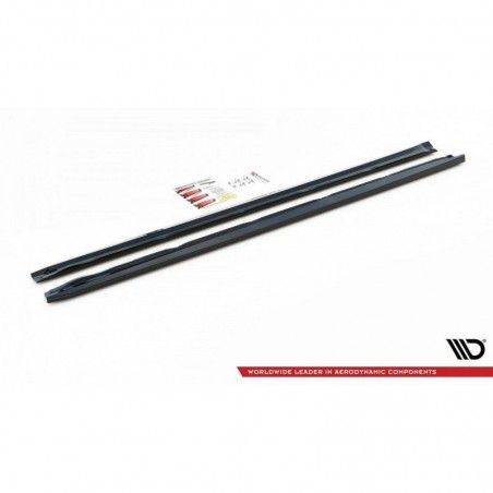 Maxton Side Skirts Diffusers Bentley Continental GT V8 S Mk2 Gloss Black, Nouveaux produits maxton-design