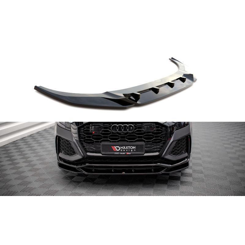 Maxton Front Splitter V.2 Audi RSQ8 Mk1 Gloss Black, Nouveaux produits maxton-design