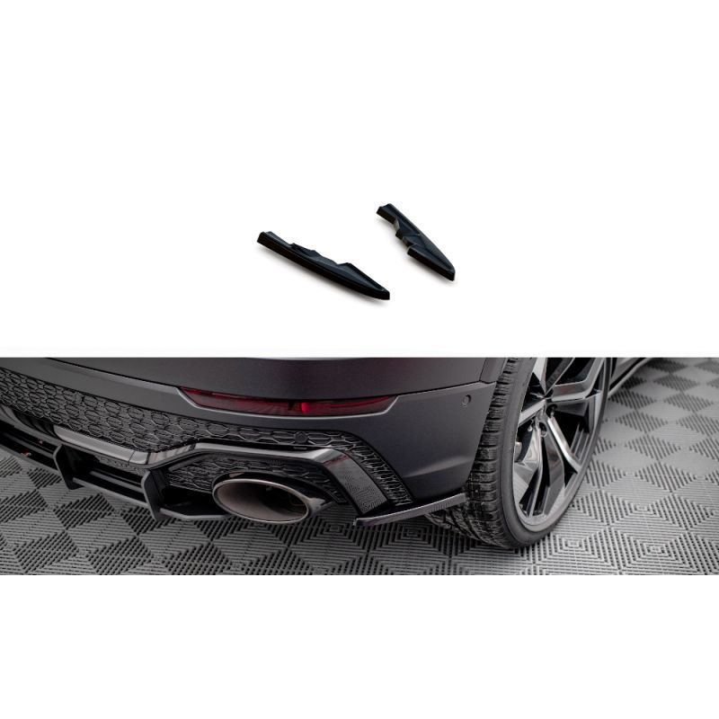 Maxton Rear Side Splitters Audi RSQ8 Mk1 Gloss Black, Nouveaux produits maxton-design