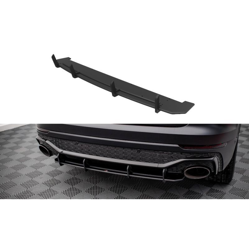 Maxton Street Pro Rear Diffuser Audi RSQ8 Mk1 Black-Red, Nouveaux produits maxton-design