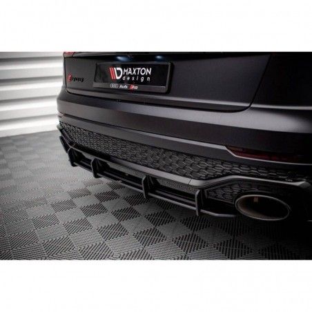 Maxton Street Pro Rear Diffuser Audi RSQ8 Mk1 Black-Red, Nouveaux produits maxton-design