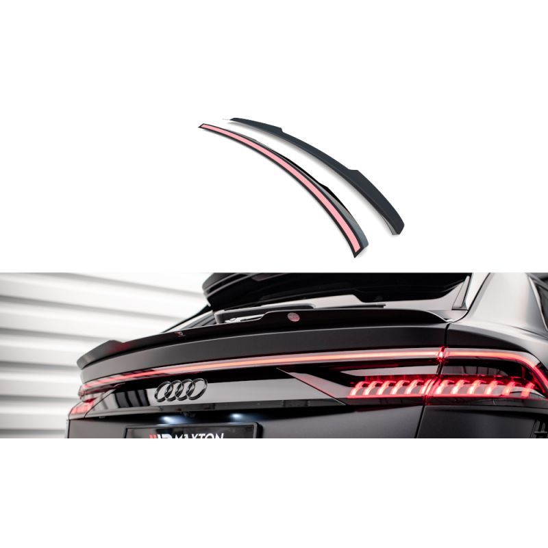 Maxton Lower Spoiler Cap Audi RSQ8 Mk1 Gloss Black, Nouveaux produits maxton-design