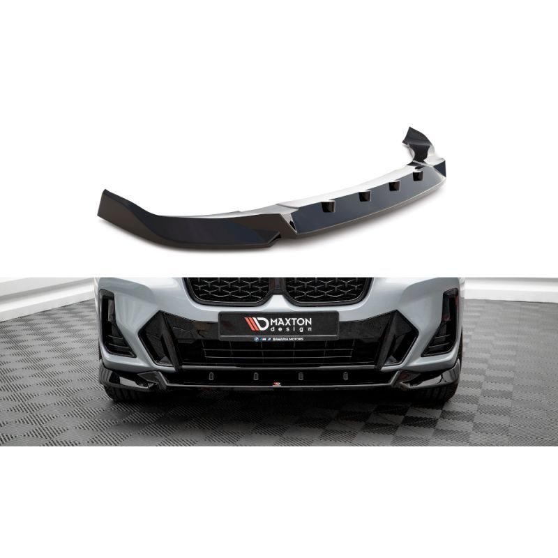 Maxton Front Splitter V.2 BMW X4 M-Pack G02 Facelift Gloss Black, Nouveaux produits maxton-design