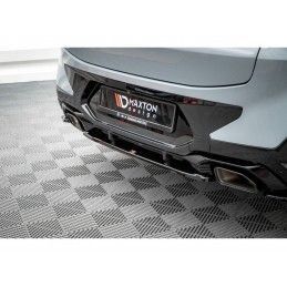 Maxton Central Rear Splitter for BMW X4 M-Pack G02 Facelift Gloss Black, Nouveaux produits maxton-design