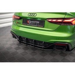 Maxton Street Pro Rear Diffuser Audi RS5 F5 Facelift Black, Nouveaux produits maxton-design