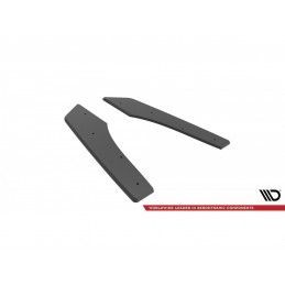 Maxton Street Pro Rear Side Splitters Audi RS5 F5 Facelift Black-Red, Nouveaux produits maxton-design