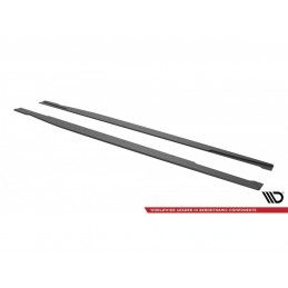 Maxton Street Pro Side Skirts Diffusers Audi RS5 Coupe F5 Facelift Black-Red, Nouveaux produits maxton-design