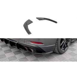 Maxton Street Pro Rear Side Splitters Audi S3 Sportback 8V Facelift Black, Nouveaux produits maxton-design