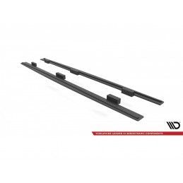 Maxton Street Pro Side Skirts Diffusers Audi S3 Sportback 8V Facelift Black, Nouveaux produits maxton-design