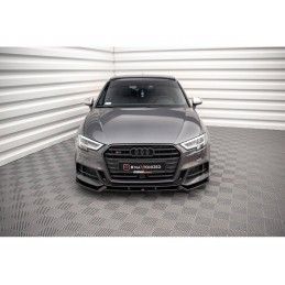 Maxton Front Splitter V.1 Audi S3 Sportback 8V Facelift Gloss Black, Nouveaux produits maxton-design