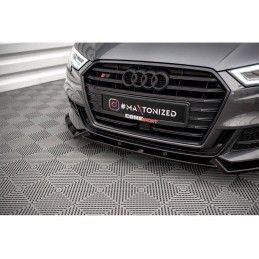 Maxton Front Splitter V.1 Audi S3 Sportback 8V Facelift Gloss Black, Nouveaux produits maxton-design