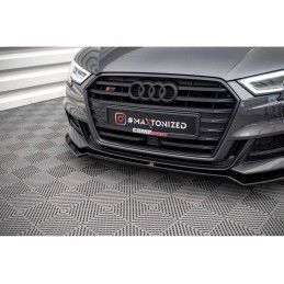 Maxton Front Splitter V.2 Audi S3 Sportback 8V Facelift Gloss Black, Nouveaux produits maxton-design