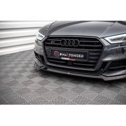 Maxton Front Splitter V.3 Audi S3 Sportback 8V Facelift Gloss Black, Nouveaux produits maxton-design