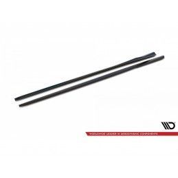 Maxton Side Skirts Diffusers Audi S3 Sportback 8V Facelift Gloss Black, Nouveaux produits maxton-design