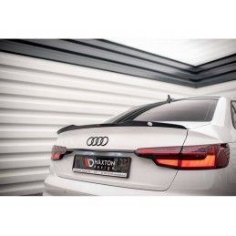 Maxton Spoiler Cap Audi A4 Sedan B9 Facelift Gloss Black, Nouveaux produits maxton-design