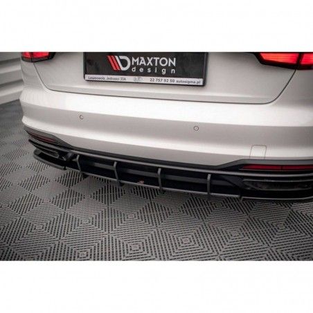 Maxton Street Pro Rear Diffuser Audi A4 B9 Facelift Black, Nouveaux produits maxton-design
