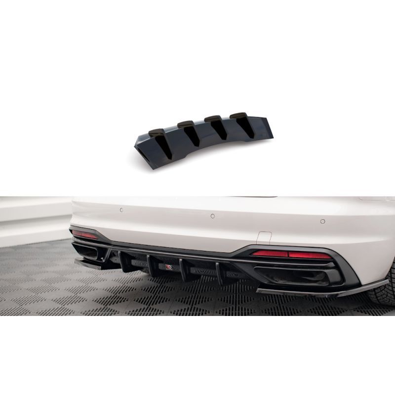 Maxton Rear Valance Audi A4 B9 Facelift Gloss Black, Nouveaux produits maxton-design