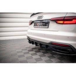 Maxton Rear Valance Audi A4 B9 Facelift Gloss Black, Nouveaux produits maxton-design