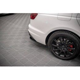 Maxton Rear Side Splitters Audi A4 B9 Facelift Gloss Black, Nouveaux produits maxton-design