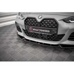 Maxton Front Splitter V.2 BMW 4 Gran Coupe M-Pack G26 Gloss Black, Nouveaux produits maxton-design