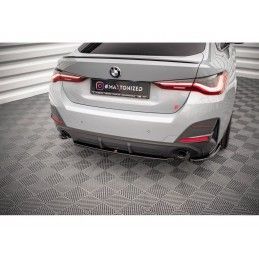 Maxton Central Rear Splitter for BMW 4 Gran Coupe M-Pack G26 Gloss Black, Nouveaux produits maxton-design