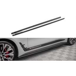 Maxton Side Skirts Diffusers V.1 BMW 4 Gran Coupe M-Pack G26 Gloss Black, Nouveaux produits maxton-design