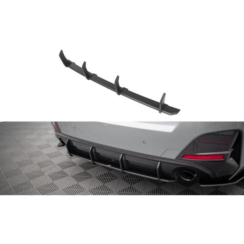 Maxton Street Pro Rear Diffuser BMW 4 Gran Coupe M-Pack G26 Red, Nouveaux produits maxton-design