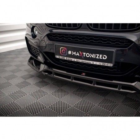 Maxton Front Splitter V.3 BMW X6 M-Pack F16 Gloss Black, Nouveaux produits maxton-design
