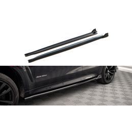 Maxton Side Skirts Diffusers V.2 BMW X6 M-Pack F16 Gloss Black, Nouveaux produits maxton-design