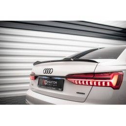 Maxton Spoiler Cap Audi A6 Sedan C8 Gloss Black, Nouveaux produits maxton-design