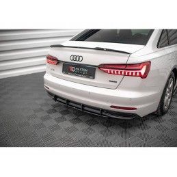 Maxton Street Pro Rear Diffuser Audi A6 C8 Black-Red, Nouveaux produits maxton-design