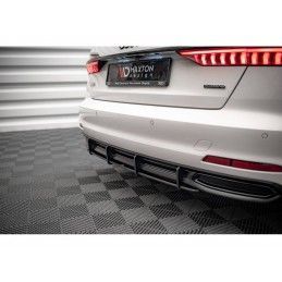 Maxton Street Pro Rear Diffuser Audi A6 C8 Red, Nouveaux produits maxton-design