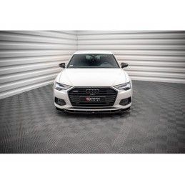 Maxton Front Splitter V.1 Audi A6 C8 Gloss Black, Nouveaux produits maxton-design