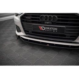 Maxton Front Splitter V.1 Audi A6 C8 Gloss Black, Nouveaux produits maxton-design