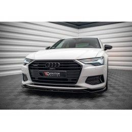 Maxton Front Splitter V.3 Audi A6 C8 Gloss Black, Nouveaux produits maxton-design